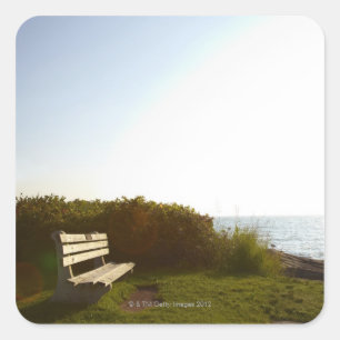 Adesivo Quadrado Banco de parque