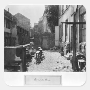 Adesivo Quadrado Bancos do Bievre, Paris, 1858-78