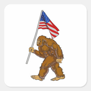 Adesivo Quadrado Bandeira Americana