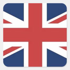 Adesivo Quadrado Bandeira Britânica
