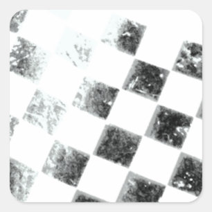 Adesivo Quadrado Bandeira Checkered