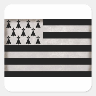 Adesivo Quadrado Bandeira da Bretanha
