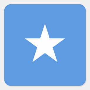 Adesivo Quadrado Bandeira da Somália