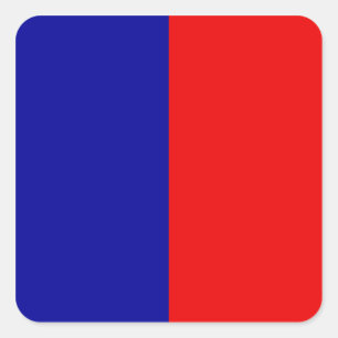 Adesivo Quadrado Bandeira de Paris