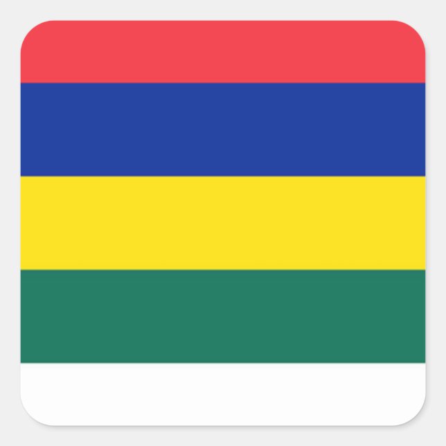 Adesivo Quadrado Bandeira de Terscheling (Frente)