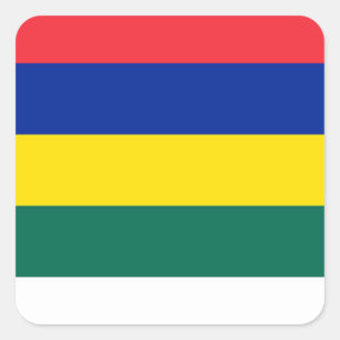 Adesivo Quadrado Bandeira de Terschelling