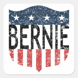 Adesivo Quadrado Bandeira dos Estados Unidos de BERNIE