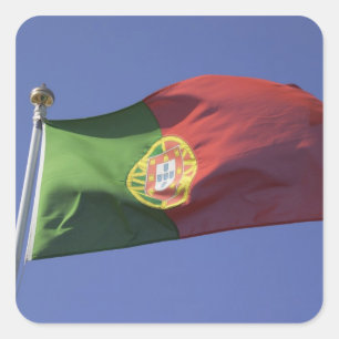 Adesivo Quadrado Bandeira Portuguesa RF)