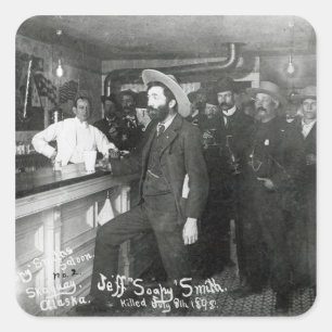 Adesivo Quadrado Bar de bar de Smith ensaboado