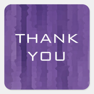 Adesivo Quadrado Bar Mitzvah Purple Techno Streaks