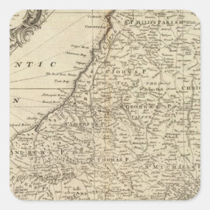 Adesivo Quadrado Barbados