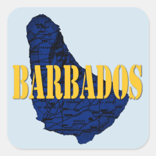 Adesivo Quadrado Barbados