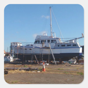 Adesivo Quadrado Barco a Motor Passage Maker