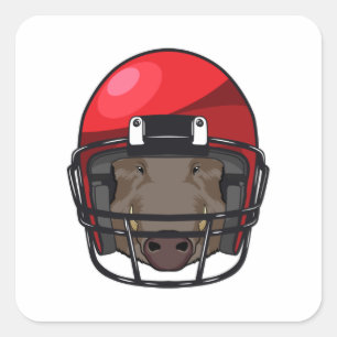 Adesivo Quadrado Barco no Futebol