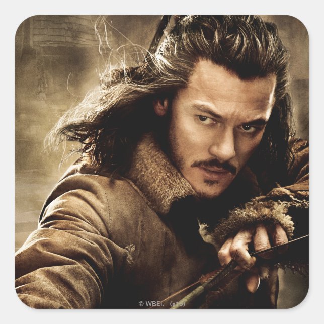 Adesivo Quadrado BARD BOWMAN™ Character Poster 1 (Frente)