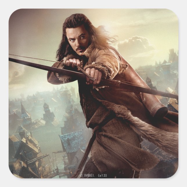 Adesivo Quadrado BARD BOWMAN™ Character Poster 3 (Frente)