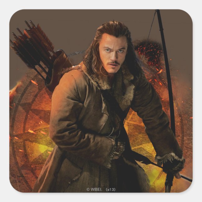 Adesivo Quadrado BARD the BOWMAN™ Graphic (Frente)