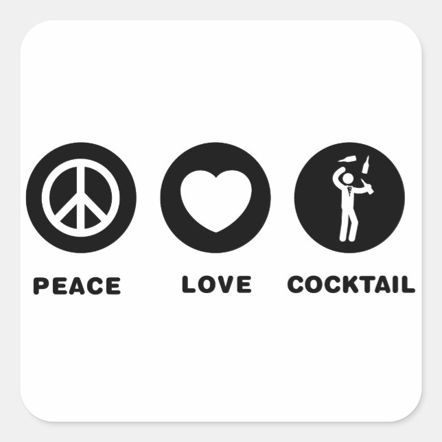 Adesivo Quadrado Barman (Frente)