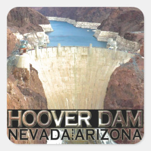 Adesivo Quadrado Barragem Hoover