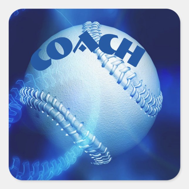 Adesivo Quadrado Baseball (Frente)