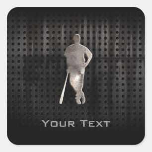 Adesivo Quadrado Baseball resistente