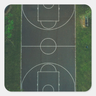 Adesivo Quadrado Basquete bonito