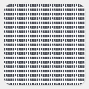 Adesivo Quadrado bastão-debulhador var