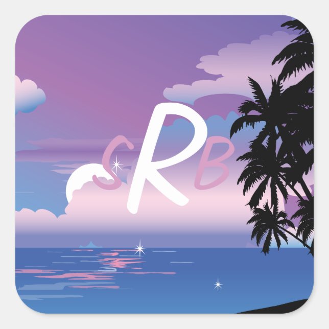 Adesivo Quadrado Bat Mitzvah para Shelley (Frente)