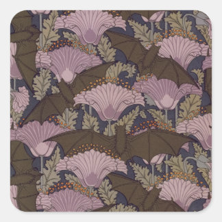 Adesivo Quadrado Bat vitoriano