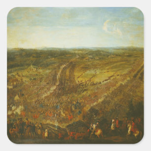 Adesivo Quadrado Batalha de Fleurus, o 1º de julho de 1690