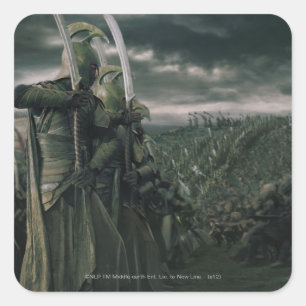 Adesivo Quadrado Batalha pela Terra Média