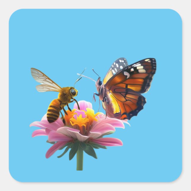 Adesivo Quadrado Bate-papo (Frente)