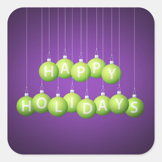 Adesivo Quadrado Bateria de Natal (Frente)