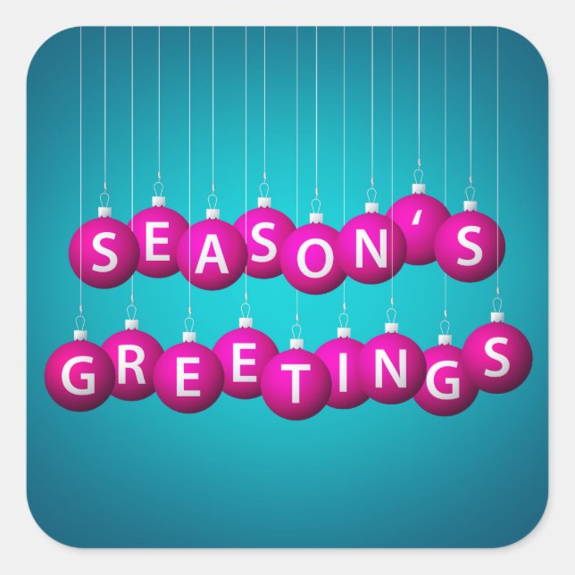 Adesivo Quadrado Bateria de Natal (Frente)