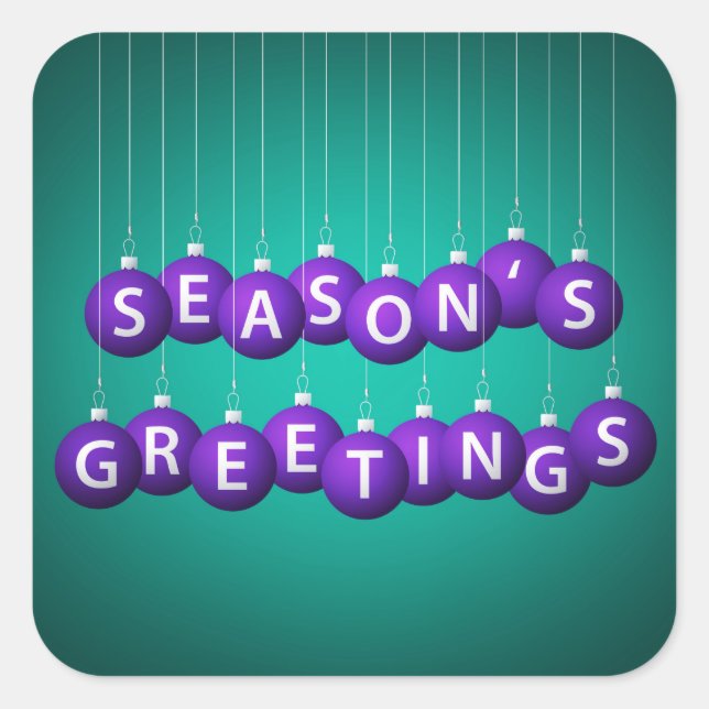 Adesivo Quadrado Bateria de Natal (Frente)