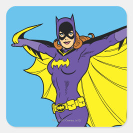Adesivo Quadrado Batgirl