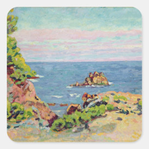 Adesivo Quadrado Baumettes, 1910 (óleo na canvas)