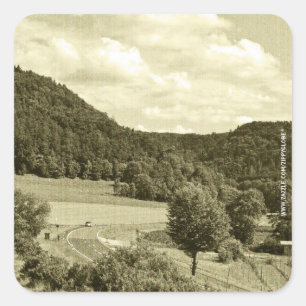 Adesivo Quadrado Bavaria Stickers