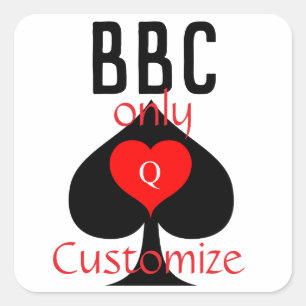 Adesivo Quadrado BBC Apenas Sinal de Espada Lâmina Thunder_Cove