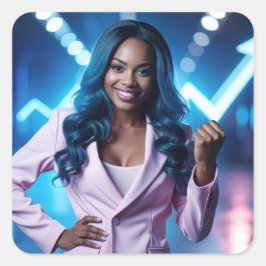 ADESIVO QUADRADO BE DIFFERENT