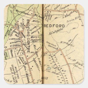 Adesivo Quadrado Bedford, Nova Iorque 2