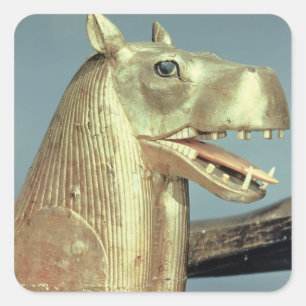 Adesivo Quadrado Bedhead funerário sob a forma da deusa