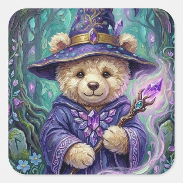 Adesivo Quadrado BedTimeSpell2 (Frente)