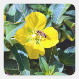 Adesivo Quadrado Bee-ing Productive