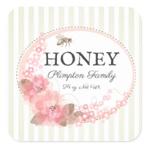 Bee Rustic Floral Strike Beige