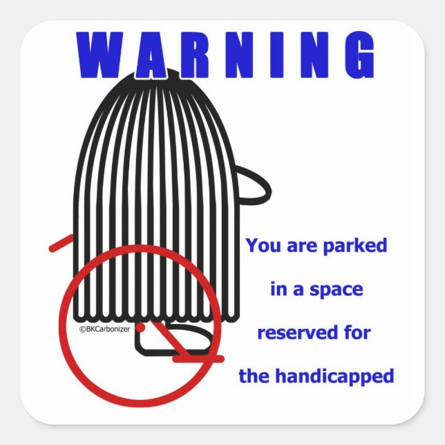 Adesivo Quadrado BeeKay (Frente)