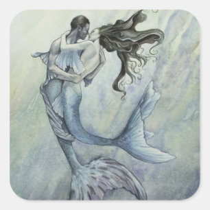 Adesivo Quadrado Beijo 3