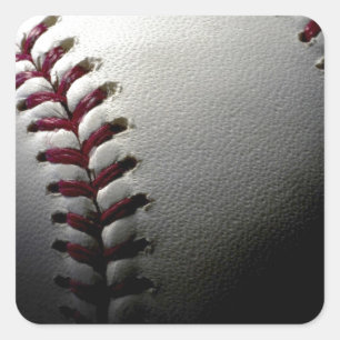 Adesivo Quadrado Beisebol Fechado
