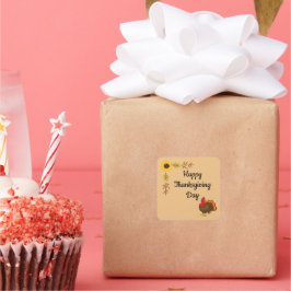 Adesivo Quadrado Bela Cartoon Turquia