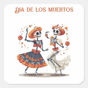 Adesivo Quadrado Bela dança Espírito, personalizada